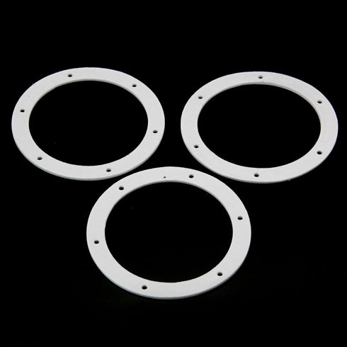 6" Pellet Stove White Gasket for Combustion Exhaust Fan Mounting Blower to Housing Seal with 100's and Most Pellet Stoves 2100J (3/pack)...