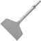 4 Inch Wide Pneumatic Chisel Bit, 0.401 Inch Shank Air Chisel Bit for Pneumatic Air Hammer, Tile & Thinset Scaling Chisel, Wall and Floor Scraper,...