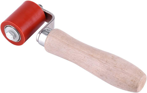 Rubber Hand Roller, 40mm Silicone High Temperature Resistant Seam Removable Hand Pressure Roller Roofing PVC Welding Tool for Air Heating Welding ...