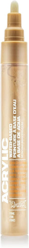 Montana Acrylic Paint Marker, 2mm, Fine Nib, Sahara Beige (053188)...