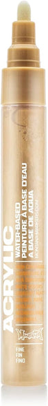 Montana Acrylic Paint Marker, 2mm, Fine Nib, Sahara Beige (053188)...