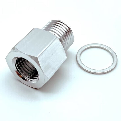 LS Swap Oil Pressure Sensor Adapter M16 1.5 to 1/4 NPT Thread Pipe Fittings for All LS GM Series Engines LS1 LM7 LR4 LQ4 LS6 L59 LQ9 LM4 L33 LS2 L...