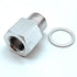 LS Swap Oil Pressure Sensor Adapter M16 1.5 to 1/4 NPT Thread Pipe Fittings for All LS GM Series Engines LS1 LM7 LR4 LQ4 LS6 L59 LQ9 LM4 L33 LS2 L...