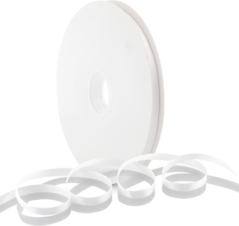Double Faced White Satin Ribbon: 3/8 Inch 100 Yards Roll...
