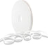 Double Faced White Satin Ribbon: 3/8 Inch 100 Yards Roll...