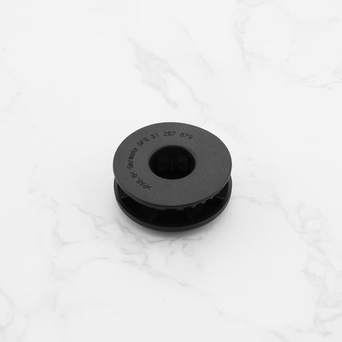 8Sets Car Floor Mat Clip Fixings Round Fasteners Grips Floor Mats Attachment Clip Compatible with Volvo Compatible with Mazda Black...