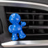 Little Joe 96403-6PK Ocean Splash Scent Car Air Freshener Clips to A/C Air Vent Uses Alcohol-Free Fragrance Oil is Non-Hazardous and Non-Toxic Pla...
