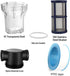 Sediment Filter 3/4 Female Thread Inline Filter Strainer for Garden Hose Pressure Washer RV with 100Mesh Screen Water Pump Strainer Filter...