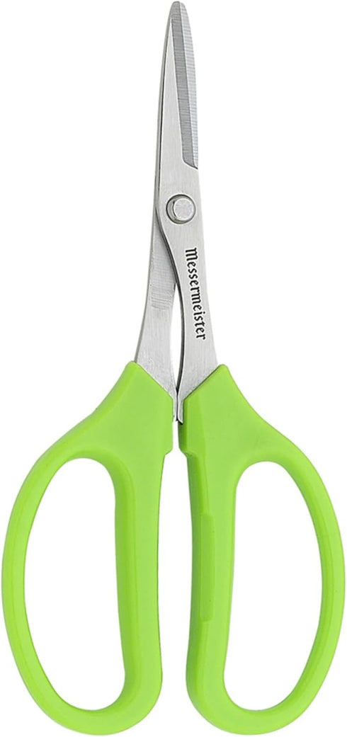 Messermeister 6-Inch Culinary Scissors, Green - All-Purpose Kitchen Scissors - 2Cr13 Stainless Steel & Nylon Slip-Resistant Handles...