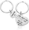 Couple Gifts for Boyfriend and Girlfriend - You Hold The Key To My Heart Couple Keychain for Him and Her, Valentine's Day Birthday Gifts for Boyfr...