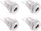 Fancasee (4 Pack) 5.5mm x 2.5mm Female DC Power Jack Socket Panel Mount 2 Pin Solder Type Metal Power Supply Jack Connector Adapter Socket...