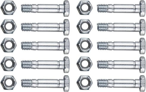 1-1/2" Pins with Nuts Compatible with MTD Two-Stage Snow Blowers / Auger Drive Snowblowers Replacement 710-0890A 710-0890 910-0890A 7100890 910089...