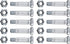 1-1/2" Pins with Nuts Compatible with MTD Two-Stage Snow Blowers / Auger Drive Snowblowers Replacement 710-0890A 710-0890 910-0890A 7100890 910089...