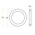 uxcell Silicone O-Rings, 8mm OD 4mm ID 2mm Width VMQ Seal Gasket for Compressor Valves Pipe Repair, White, Pack of 120...