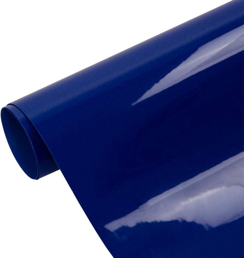 HOHOFILM Blue Flock Heat Transfer Vinyl Flocked HTV Vinyl Sheets 20"x12"Iron on for Tshirt Garment...