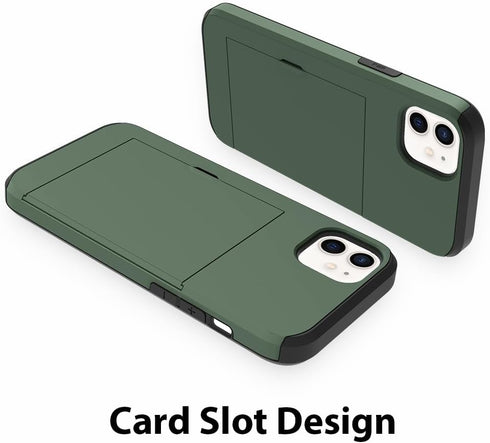 ZIYE for iPhone 12 Mini Case with Card Holder,for iPhone 12 Mini Wallet Case Anti-Scratch Dual Layer Hidden Pocket Case Shockproof Cover Compatibl...