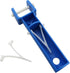 Vacuum Head Handle 2PCS Blue Color Vacuum Pool Brush Handle Universal Replacement Parts with V Clips and Pins for Swimming Pool Spa Vacuum...