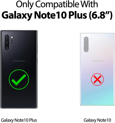 GOOSPERY Pearl Jelly for Samsung Galaxy Note 10 Plus Case (2019) Slim Thin Rubber Case (Red)...
