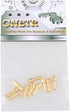 CNBTR 0.5-3.2mm Brass Collet for Rotary Tools Electric Grinding Drill Collect Chuck Holder Pack of 10 (4.3mm Shank Dia)...