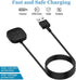 Threeeggs Compatible with Fitbit Versa 3 Charger, USB Charging Cable Dock for Versa 4 Sense 1/2 Smartwatch (3.3ft / 100cm)...