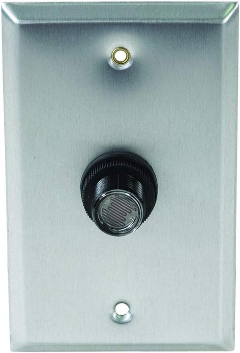 TORK ZB124WP Electronic Photocontrol Button with Wall Plate-Advanced LongLife ZeroCross-Instant Response-8A LED Rated-105-305V...