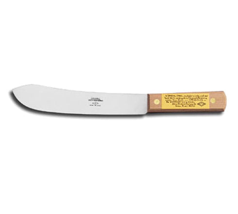 Dexter Russell 012-6BU Traditional (04351) Butcher Knife, 6", high-carbon steel, beech handle...