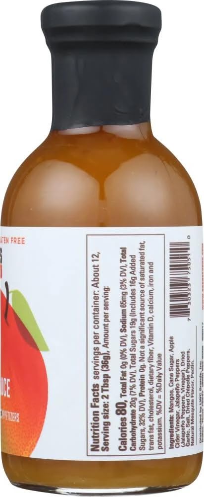 Bronco Bob's Roasted Mango Chipotle Sauce 15.5oz (Pack of 2)...