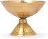 Shubhkart Handmade Solid Brass Indian Oil Lamp Pyali Diya for Puja & Other Religious Rituals | Home Décor, Office & Temples | Festive Gifts (Large...