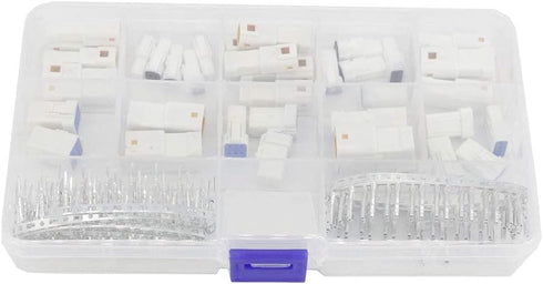 19 Sets Automotive Connectors JST02R-JWPF-VSLE 2/3/4/6/8 Pin Waterproof Connectors Male and Female...