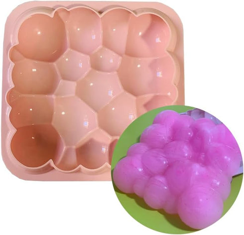 Chocolate Silicone Dessert Mould Mold Trays Cake Decorating Tools Bakeware Baking Mold for Mousse Chiffon Cheesecake Fondant Chocolate Brownie (Cl...