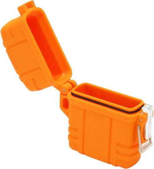 Lighter Case, Lighter Holder, Torch Lighter Cover Portable Plastic IP56 Waterproof Sealed Lighter Case for Camping Travel Survival Hiking or other...