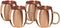 Oggi Copper Moscow Mule Shot Mug, Set of 4...