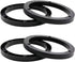 4Pcs Universal Black 6" Round 15mm Depth Speaker Spacers for Auto Car...