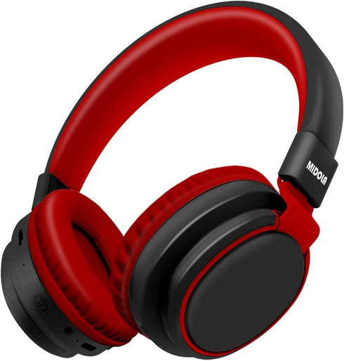 Headphones Kids Bluetooth Wireless Volume Limited 85/110dB Over On Ear Foldable Noise Protection Headset/Wired Inline Cable AUX 3.5mm Mic for Chil...