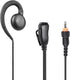 Radio Earpiece, 3.5mm 1-Pin C Shape Walkie Talkie Earpiece with PTT Mic Compatible with Motorola CLP1010, CLP1040, CLP1060 Two Way Radios Headphon...