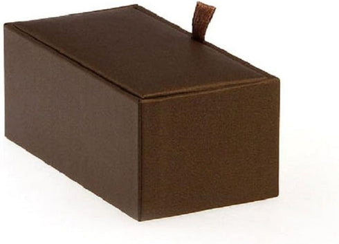 Hammer and Saw Construction Pair of Cufflinks in a Presentation Gift Box & Polishing Cloth...