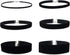 Choker Set 6 PCS Necklace Gothic Choker Velvet Gothic Classical Collars(Black/Claret Red)...