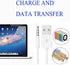Amicable USB Date Cable Replacement for iPod Shuffle Charger Cable,(2-Pack) 3.5mm Jack/Plug to USB Power Charger Sync Data Transfer Cable for iPod...
