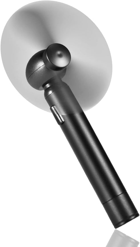 Pocket Fan, Handheld Mini Fan with Keychain Clip, AAA Battery Powered Small Personal Fan Mini Portable for Home Outdoor Camping Travel - Black...