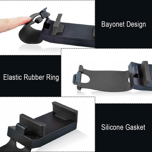 Car Steering Wheel Phone Mount, Portable Steering Wheel Phone Holder Mount Clip, Steering Wheel Smartphone Mount, Phone Holder Universal for Most ...