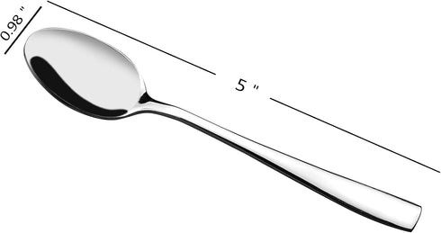 12-Piece Mini Coffee Spoons/Espresso Spoon, 5.04-Inch...
