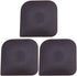 Pan Scraper, 3 Pcs Pot Scraper Plastic, Pot Scraper Non Scratch for Cast Iron, Pot and Pan Cleaning, Practical Scraper Kitchen Tool, Brown...