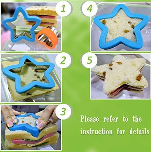 Cutter Shapes Set Different Sizes Cookie Cutters Set Fruit Cookie Pastry Stamps Mold...
