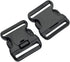 Replacement Buckle System for 2-1/4in Duty Belt, Triple Lock,2-Pack, Black...