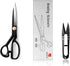 Sewing Scissors, 9 Inch Fabric Dressmaking Scissors Heavy Duty Shears Sharp Cutting for Crafting, Leather, Dressmaking, Tailoring, Altering(9 Inch...