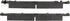 Centric Premium Ceramic Replacement Rear Disc Brake Pad Set for Select Hyundai and Kia Model Years (301.08130)...