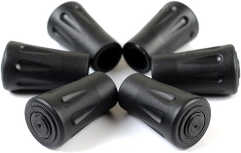 Hiking Pole Replacement Tips 16 Pack Rubber Tips for Walking Sticks Tips Trekking Pole Tips Trekking Stick End Protectors...