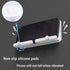 2 Pack Wall Mount Phone Holder Self-adhesive Type with Non-slip Design, Key Holder and Charging Holes for Bathroom, Living Room, Bed Room, Kitchen...