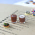 Miniature Coffee Cups Model Dollhouse Ornament Dollhouse Decoration Mini Decor Doll House Accessories Christmas Birthday Gifts for Boys Girls Wome...