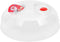 Flexzion 10 Inch Small Microwave Splatter Cover - BPA-Free Anti-Splatter Microwave Cover with Adjustable Steam Vent, Dishwasher Safe, Transparent ...